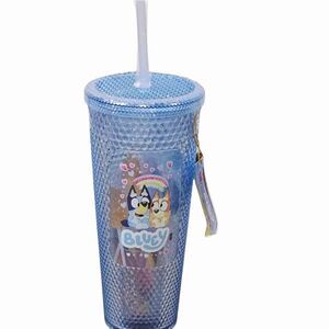 Bluey Diamond Tumbler w/ Straw
